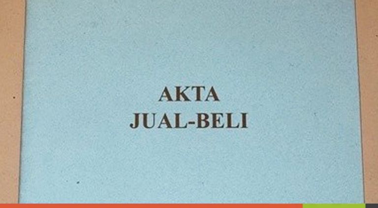 Ilustrasi cover map Akta Jual Beli AJB warna biru sebagai pengumuman kehilangan dokumen pertanahan di Tigaraksa Kabupaten Tangerang