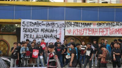 Muharam Melawan! Mahasiswa-Santri UIN Jakarta Desak Pemerintah: Stop MBG, KDMP, dan Militerisme Sipil