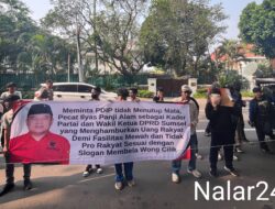 Mahasiswa Geruduk DPP PDIP, Serahkan Laporan Polemik Rumah Dinas DPRD Sumsel ke Megawati