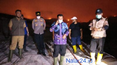 Bupati Maesyal Pimpin Penanganan Darurat Kebakaran TPA Jatiwaringin, Warga Dievakuasi