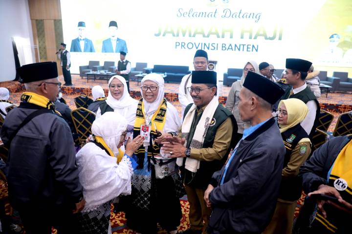391 Jemaah Kloter 1 Banten Tiba di Grand El-Hajj, Sachrudin: Bawa Nilai Kebaikan