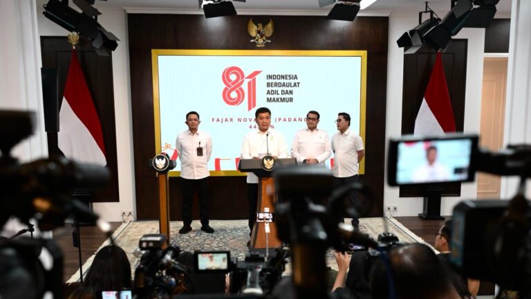 peluncuran logo hut ke-81 ri 2026 indonesia berdaulat adil makmur