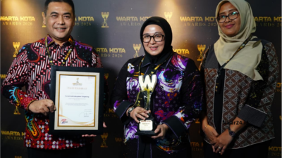Pemkab Tangerang raih Warta Kota Award 2026 Pendidikan Swasta Gratis