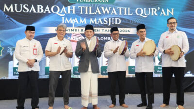 Andra Soni Nasaruddin Umar Buka MTQ Imam Masjid Banten BSD