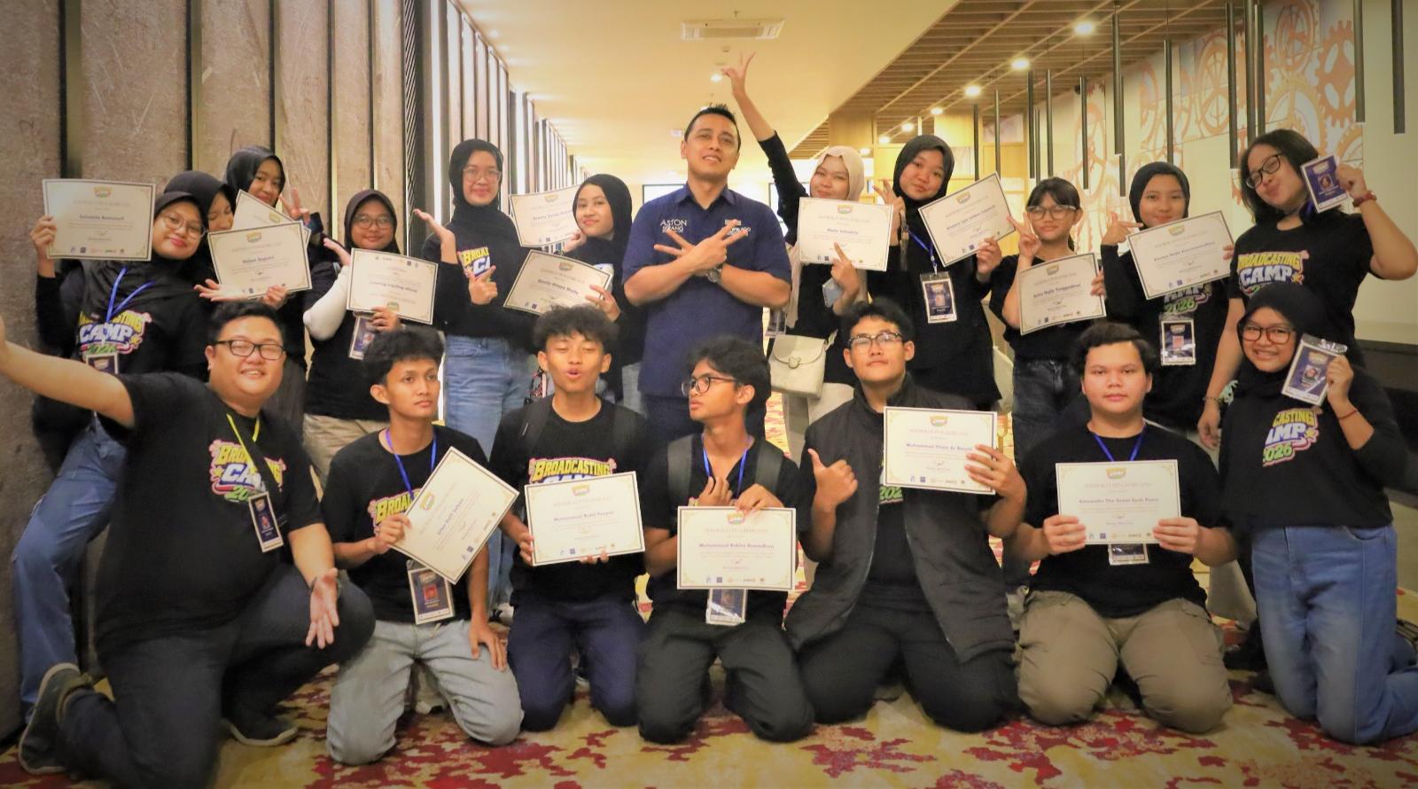 Peserta BC 2026 terima sertifikat Aston Serang