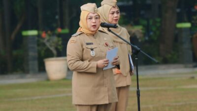 Pimpin Apel, Wabup Intan Minta ASN Tingkatkan Disiplin dan Kesiapsiagaan Hadapi Bencana Musim Kemarau