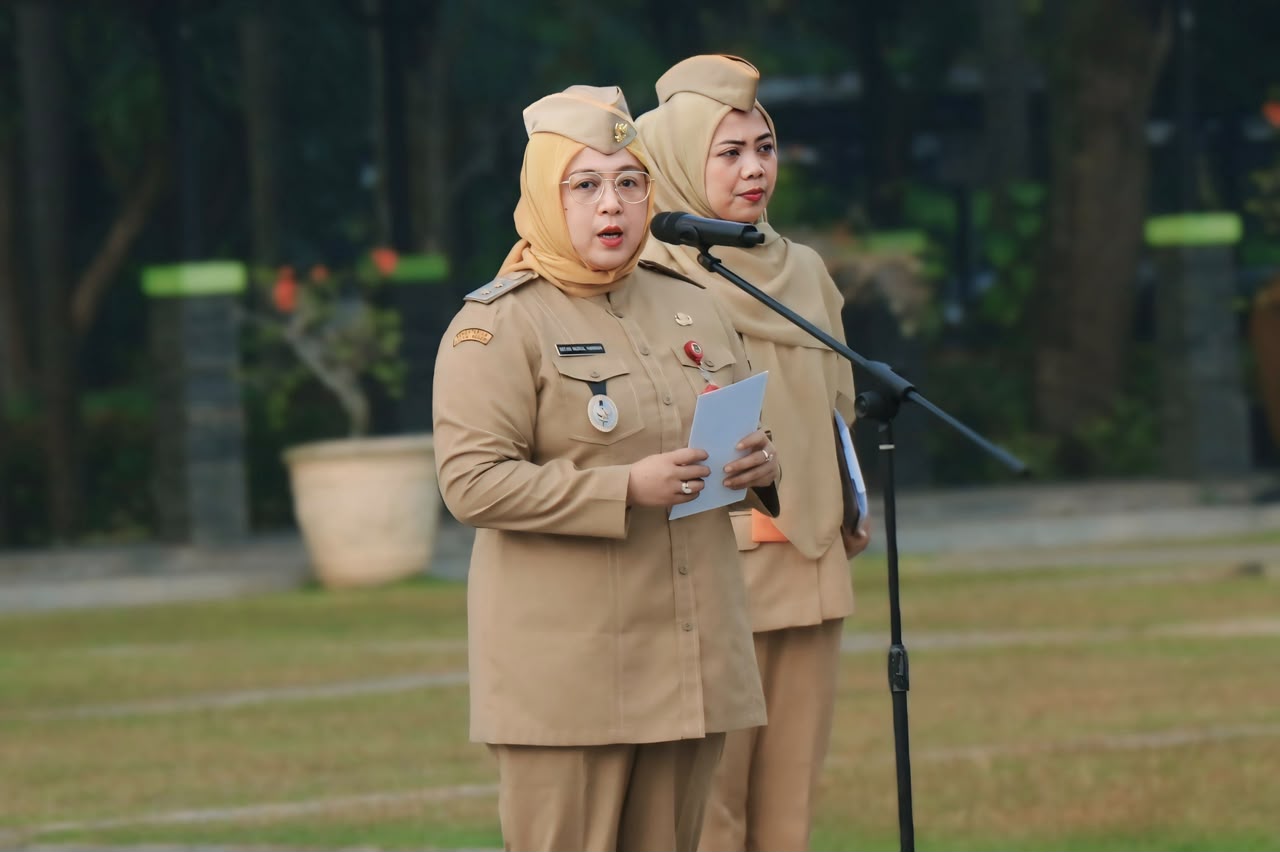 Wabup Intan pimpin apel ASN Pemkab Tangerang Lapangan RAY Tigaraksa