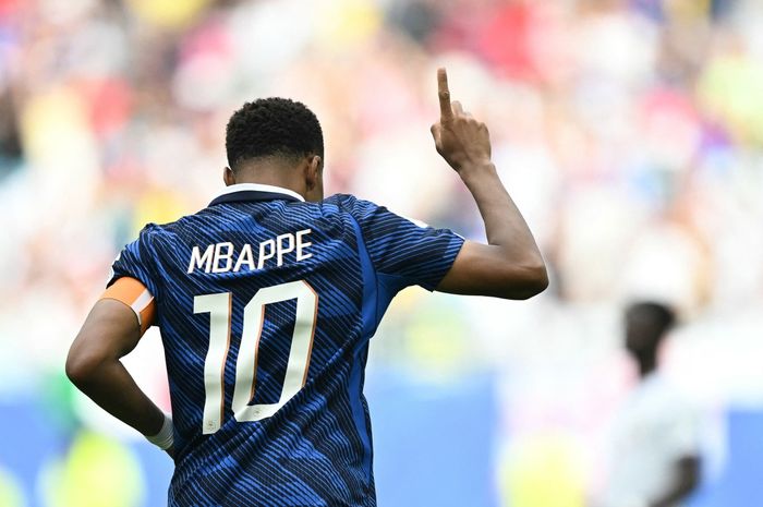 Kylian Mbappe nomor 10 selebrasi Piala Dunia 2026