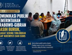 FWK: Komunikasi Publik Pemerintahan Prabowo-Gibran Masih Buruk