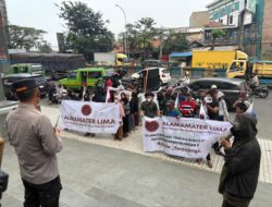Massa ALMAMATER LIMA Desak Audit Lahan RTH Taman Potret Seluas 4.000 M2 di Tangcity