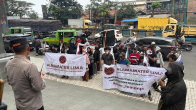 Demo ALMAMATER LIMA Tangcity Mall RTH Taman Potret Kota Tangerang