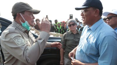 Menteri LH Apresiasi Kolaborasi Pemkab Tangerang dan BNPB, Titik Panas TPA Jatiwaringin Turun ke 3,6 Persen