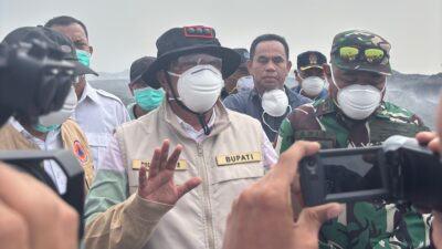Tinjau Kebakaran TPA Jatiwaringin, Anggota DPRD Banten Syarifudin Salwani Desak Penanganan Komprehensif