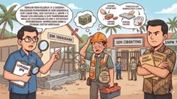 Ilustrasi temuan BPK terkait kelebihan pembayaran proyek pembangunan sekolah di Serang karena kekurangan volume dan spesifikasi