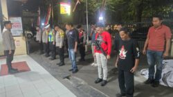 Apel personel Polsek Tangerang dipimpin Kapolsek Kompol Suyatno sebelum patroli Jaga Jakarta