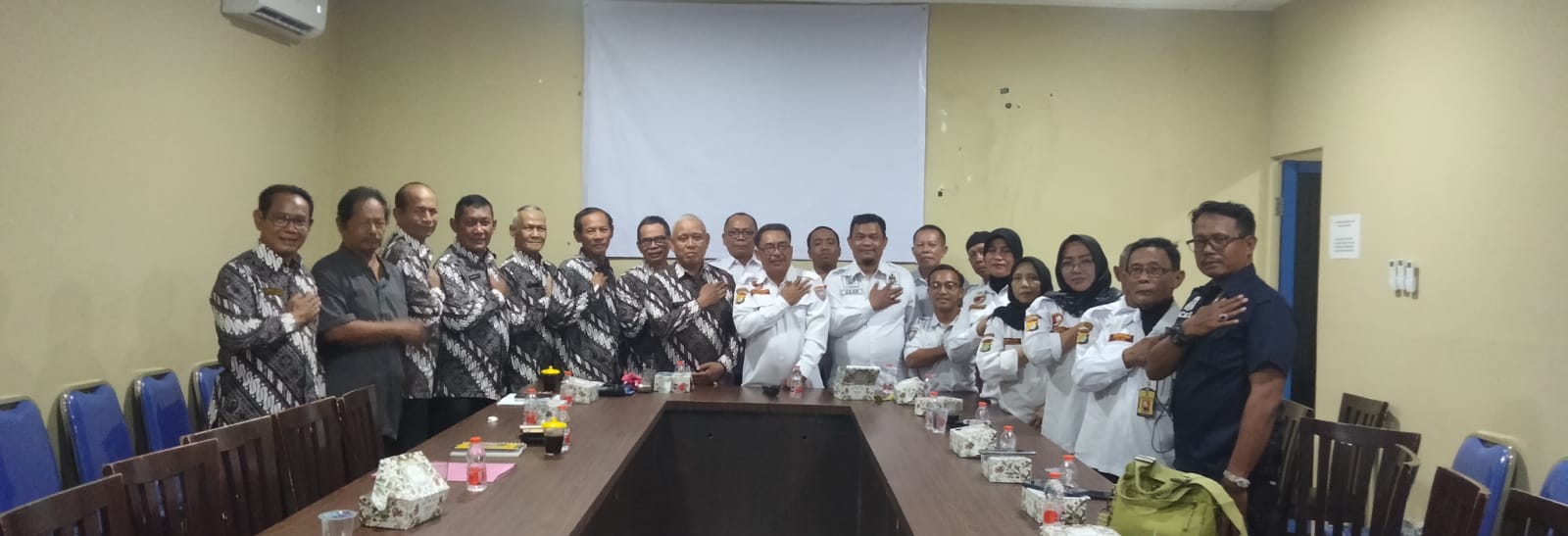 Foto bersama PP Polri dan Pokdarkamtibmas simbol sinergi kamtibmas Tangerang Kota