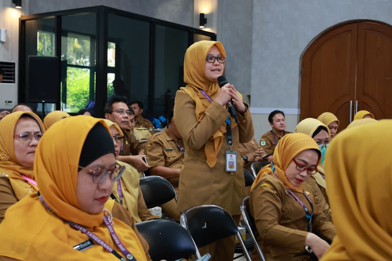 Bupati Maesyal Rasyid pimpin Rakor Program Kesehatan Gratis Kabupaten Tangerang