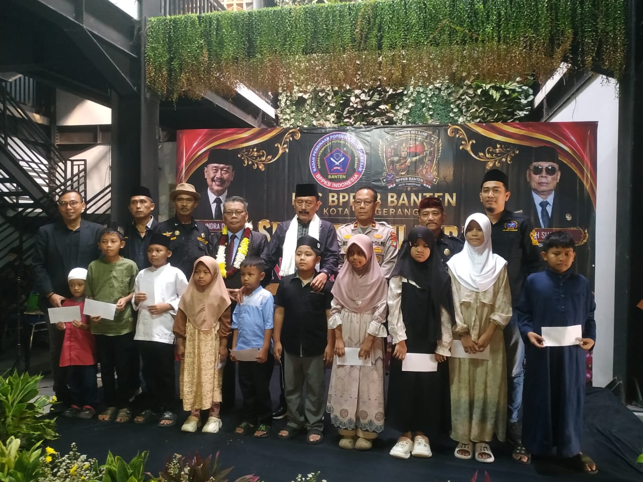 Santunan anak yatim oleh BPPKB Kota Tangerang