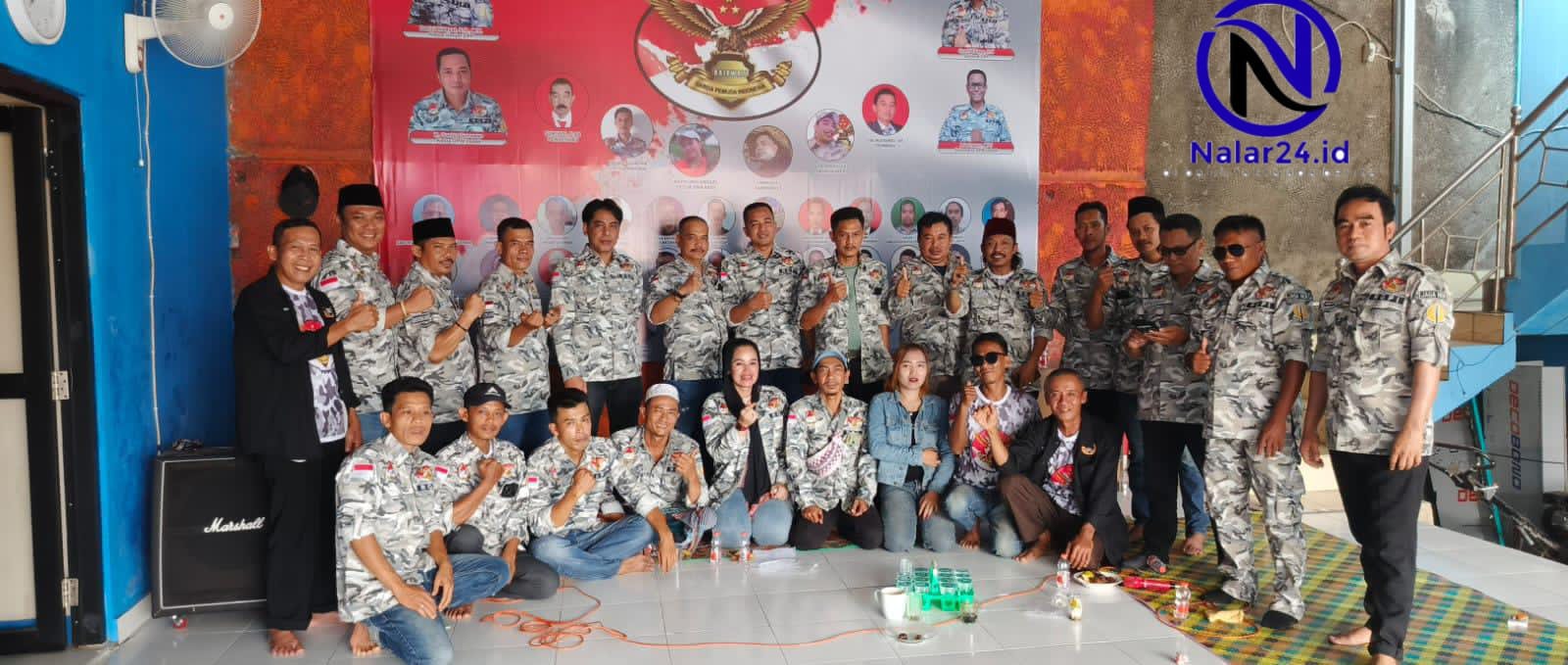 Pengurus DPW RGPI Kabupaten Lebak berfoto bersama setelah rapat pleno penetapan sekretaris baru ABe