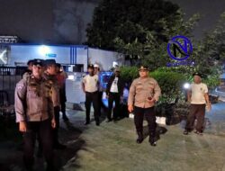 Patroli Cipta Kondisi Tengah Malam, Polsek Tangerang Sisir 5 Jalan Protokol Cegah Kejahatan