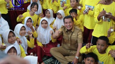 Makan Bergizi Bareng Siswa, Bupati Tangerang Gencarkan Edukasi Pangan ASUH di Solear