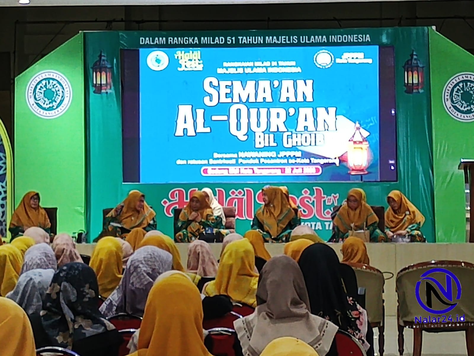sema'an al quran bil ghoib halal fest 2026 mui kota tangerang