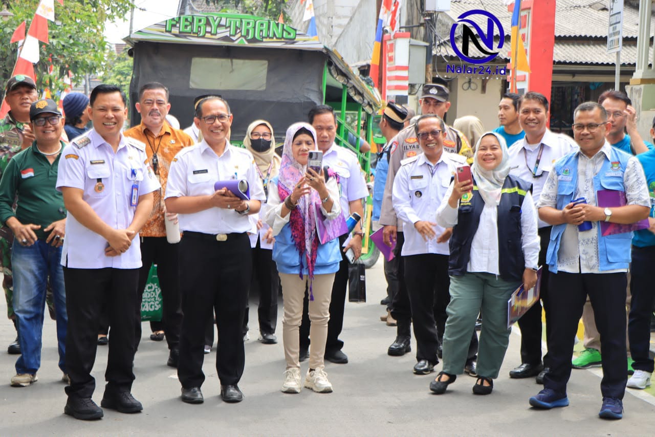 tim penilai forum tangerang sehat visitasi kampung hijau sukamulya
