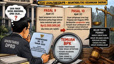 Analisis Hukum: Temuan BPK Soal Iuran BPJS DPRD Banten, Indikasi Pelanggaran Asas Legalitas