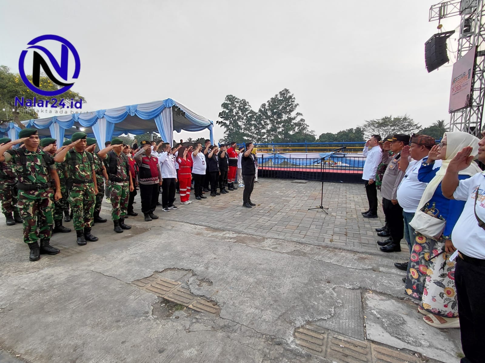 upacara pembukaan festival cisadane 2026 kota tangerang