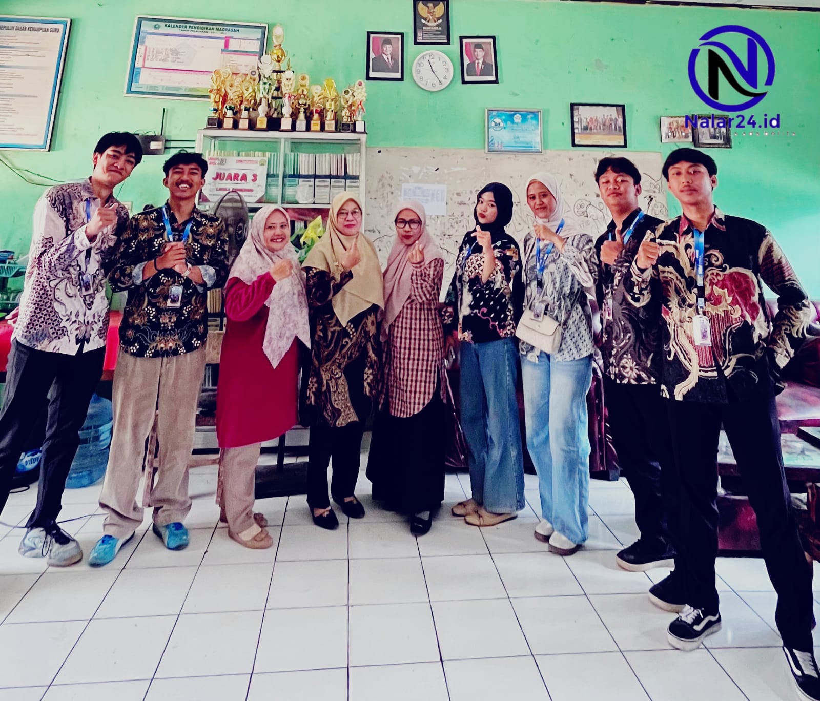 mahasiswa uniba kkm 38 edukasi anti bullying mts nurul falah petir