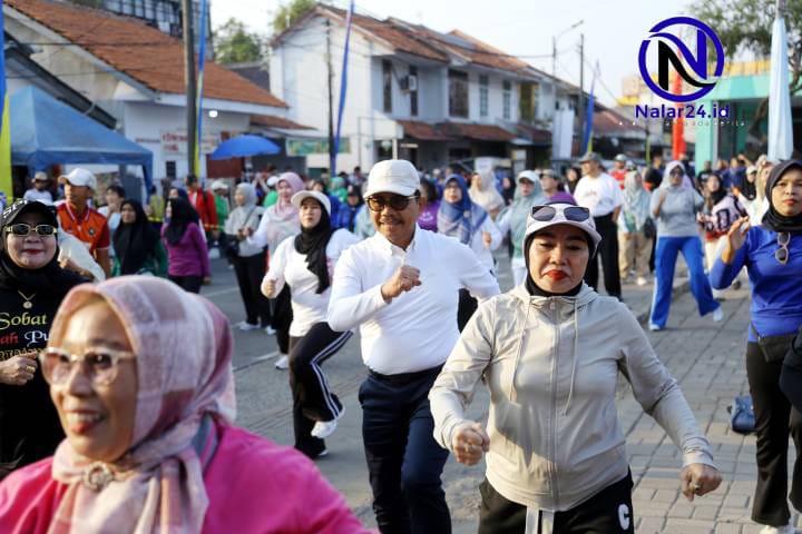 sachrudin jogging senam pagi festival cisadane 2026