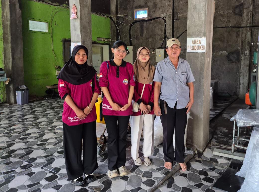 kkm kelurahan dalung observasi umkm ice kristal pancuran mas serang