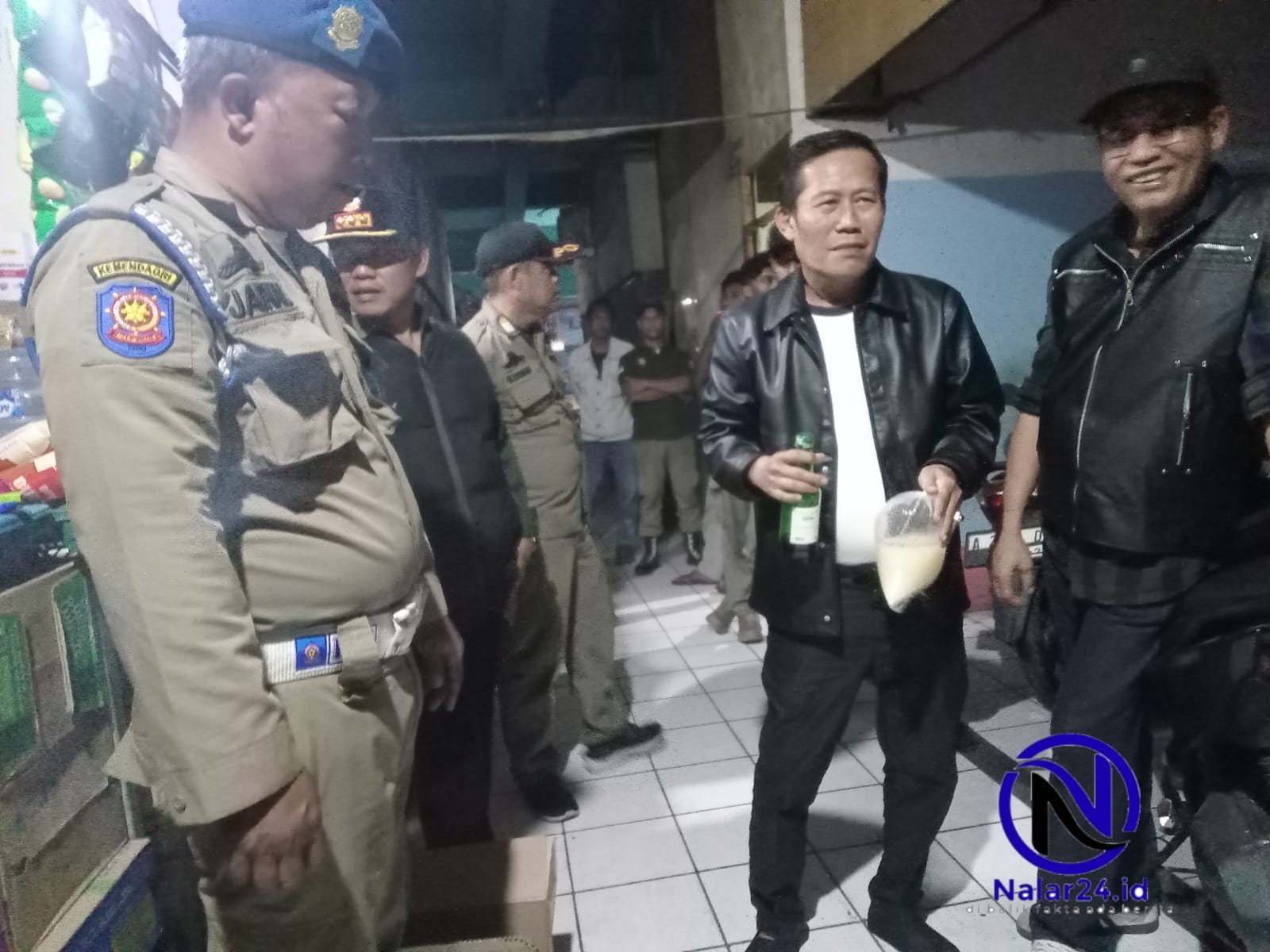 penyitaan miras operasi pekat kota serang