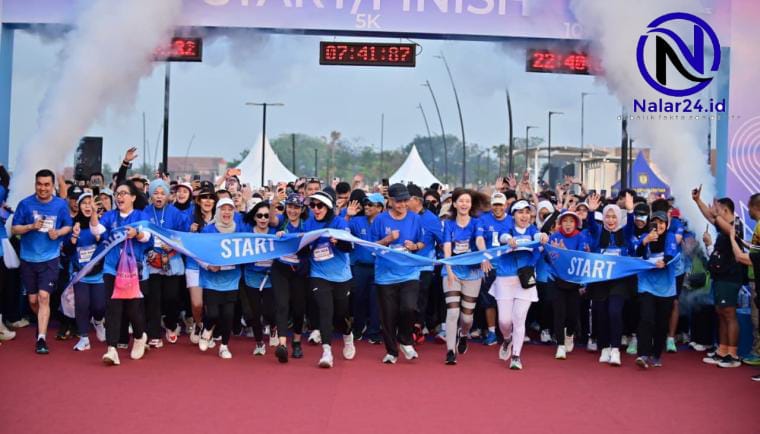 Ribuan peserta memulai lari NotaRace 2026 di Eastvara BSD Tangerang`