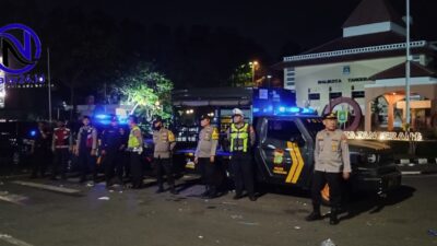 Cegah 3C dan Tawuran, Polsek Tangerang Gelar Patroli Cipta Kondisi Dini Hari
