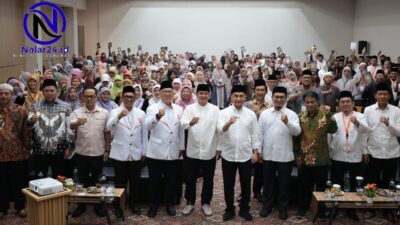Bupati Tangerang Moch Maesyal Rasyid foto bersama peserta Q-IMPACT Banten di Kabupaten Tangerang
