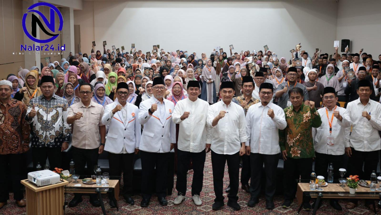 Bupati Tangerang Moch Maesyal Rasyid foto bersama peserta Q-IMPACT Banten di Kabupaten Tangerang