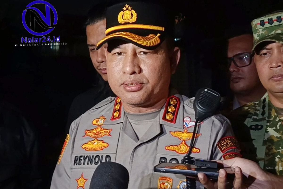 Kapolres Metro Jakarta Pusat di lokasi bentrokan Jalan Tambak I Menteng Jakarta Pusat