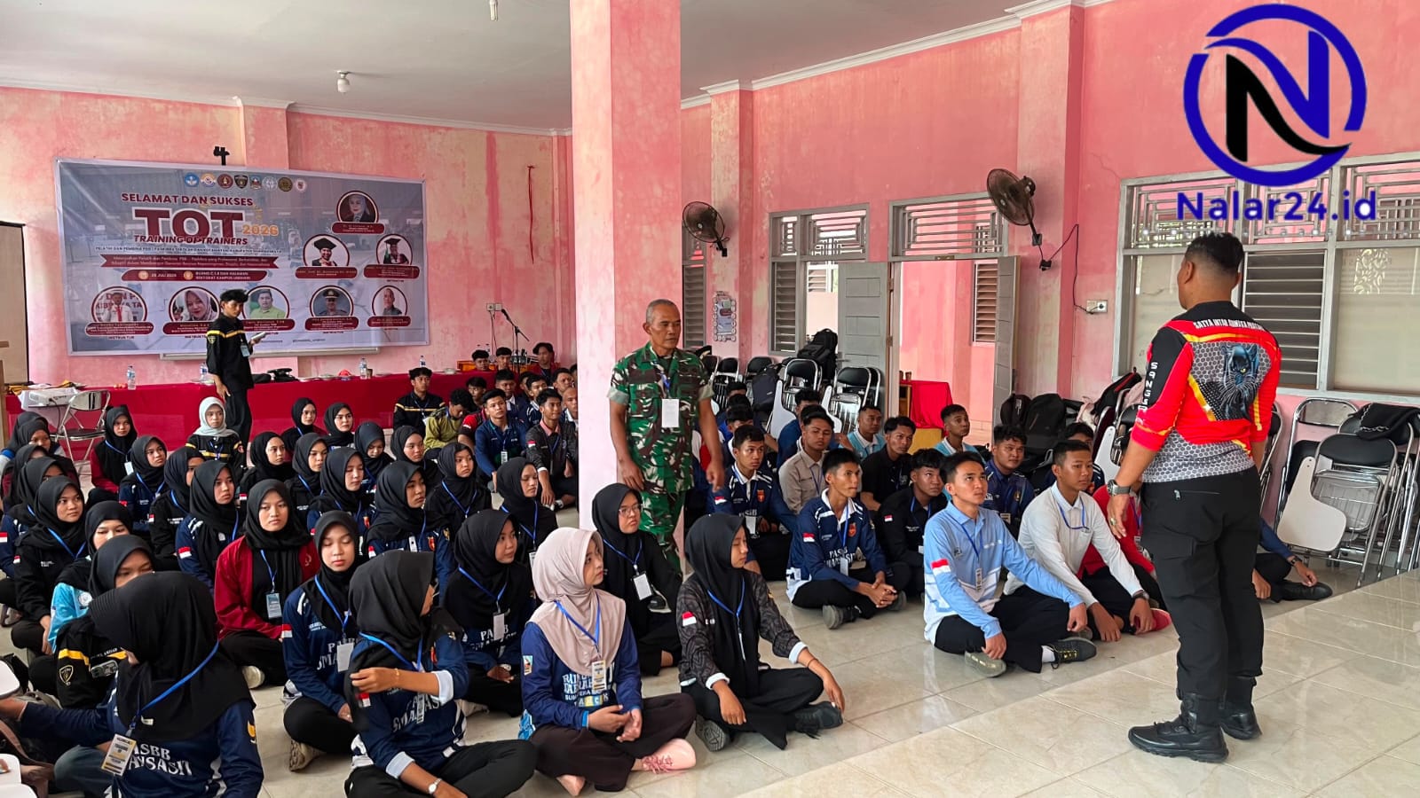 Peserta TOT 2026 pelatih PBB se-Dharmasraya mengikuti materi kepelatihan di Kampus UNDHARI