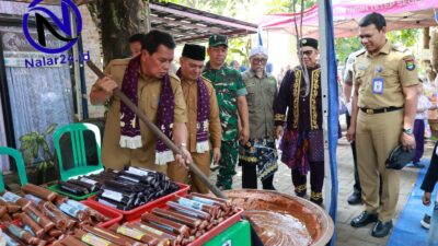 Bupati Tangerang Buka Festival Kampung Budaya Kemuning, Dorong Pelajar Kenal Batik & Anyaman