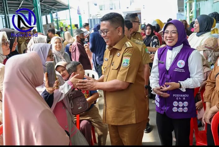 gubernur andra soni bersalaman warga ckg ciledug kota tangerang 2026