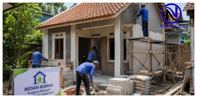 proses renovasi rumah program bsps 2025 bantuan bedah rumah rp20 juta rumah layak huni