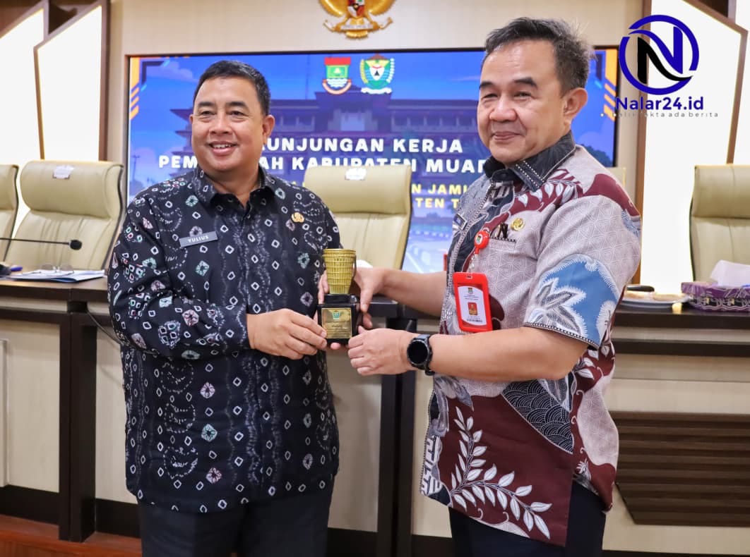 kunker pemkab muara enim ke pemkab tangerang jaminan sosial ketenagakerjaan