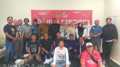 Deden Umardani anggota DPRD Kabupaten Tangerang saat memaparkan usulan sistem pendampingan saksi ahli bulanan untuk korban kekerasan seksual