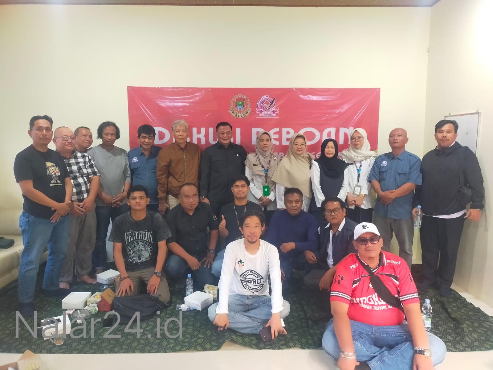 Deden Umardani anggota DPRD Kabupaten Tangerang saat memaparkan usulan sistem pendampingan saksi ahli bulanan untuk korban kekerasan seksual