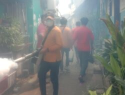 Cepat tangani DBD, 310 rumah di RW 02 Babakan disemprot Puskesmas Sukasari