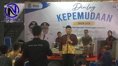 dr kaonang dialog kepemudaan dispora kota tangerang 2026