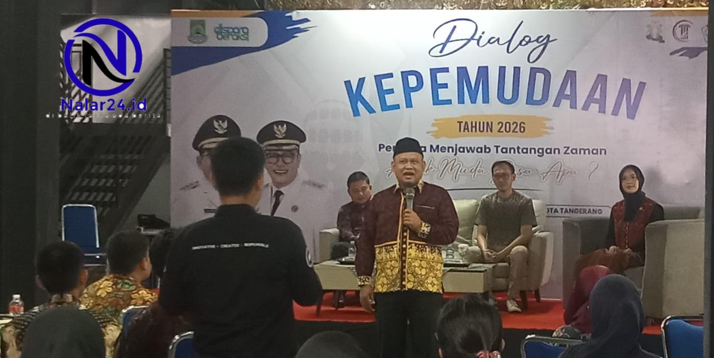 dr kaonang dialog kepemudaan dispora kota tangerang 2026