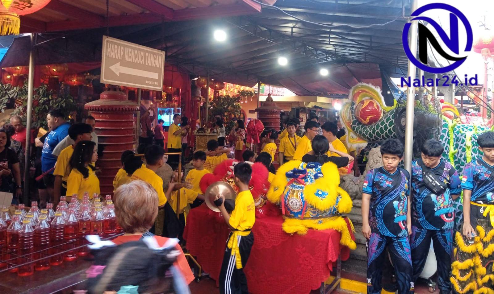 barongsai vihara boen tek bio pasar lama tangerang