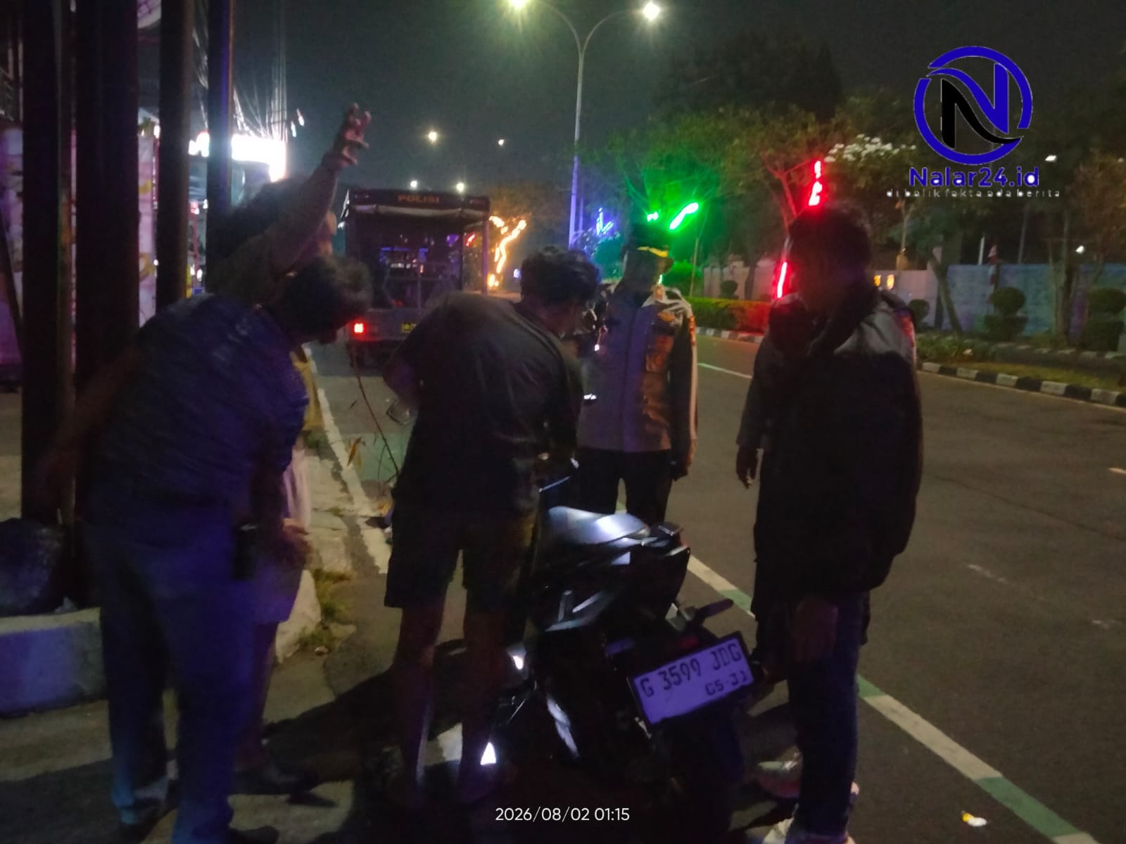 patroli malam polsek tangerang kompol suyatno